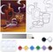 Greentek; 8x10 Pre-Drawn Canvas Painting Kit for Adults – Sip & Paint Set with Acrylic Paints, Brushes & Palette | DIY Date Night Party Favor Art Kit for Beginners & Outdoor Activities; Category:Canvas Painting Kits; Image:2